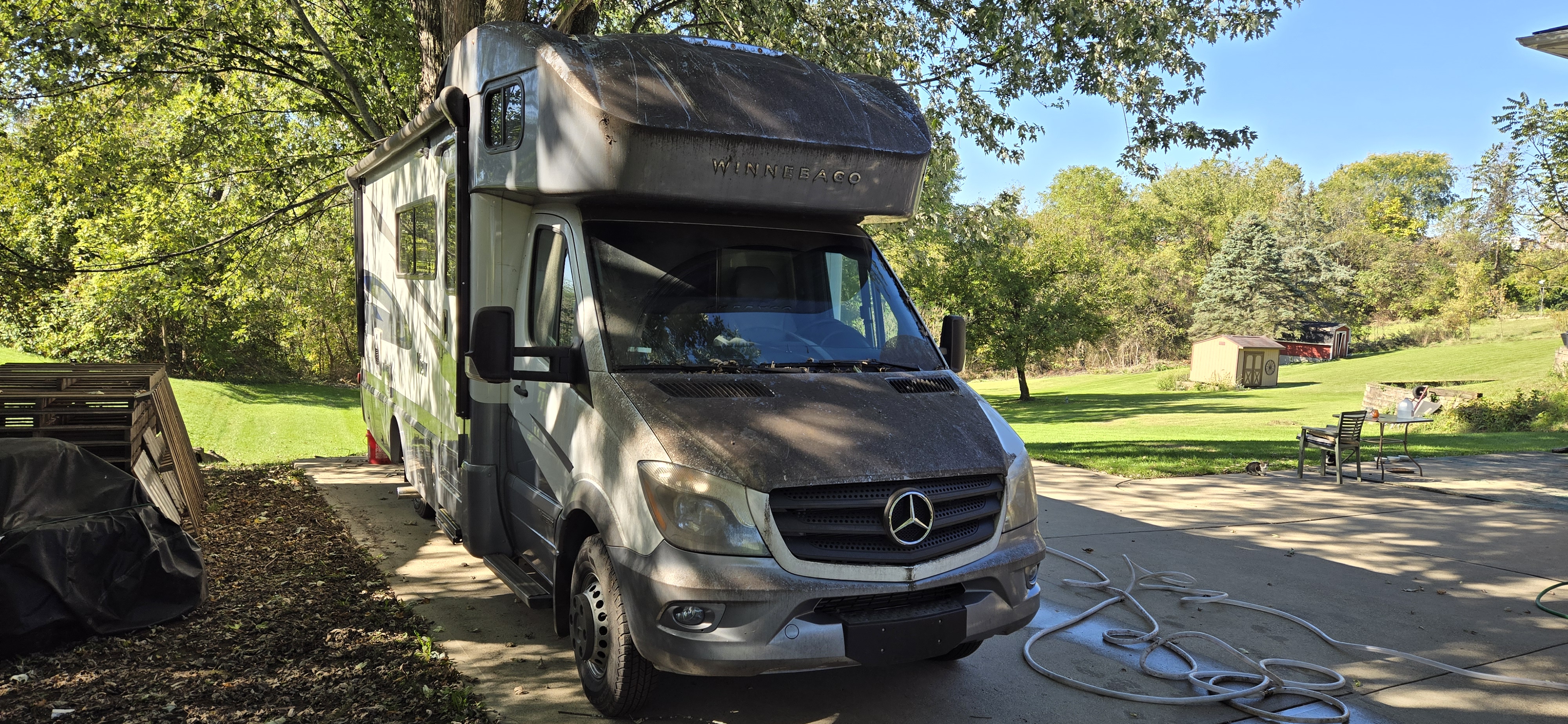 RV Detailing Before